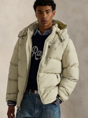 Polo Ralph Lauren kurtka puchowa kolor beżowy zimowa 710968278
