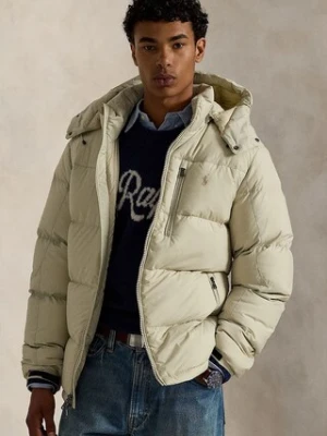 Polo Ralph Lauren kurtka puchowa kolor beżowy zimowa 710968278