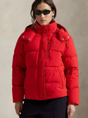 Polo Ralph Lauren kurtka puchowa kolor czerwony zimowa 211971190