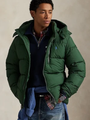Polo Ralph Lauren kurtka puchowa kolor zielony zimowa 710968278