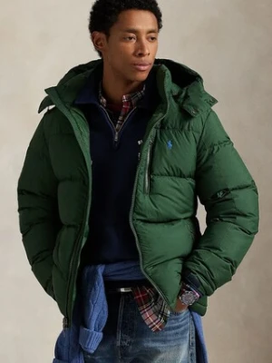 Polo Ralph Lauren kurtka puchowa kolor zielony zimowa 710968278