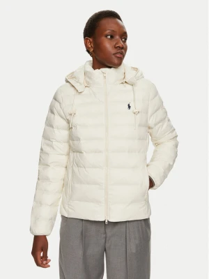 Polo Ralph Lauren Kurtka zimowa 211958932003 Écru Relaxed Fit Kremowy