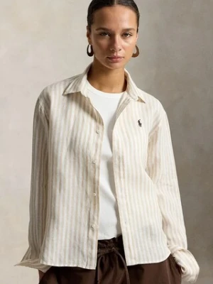 Polo Ralph Lauren LINEN-LSL-BFS koszula lniana damska