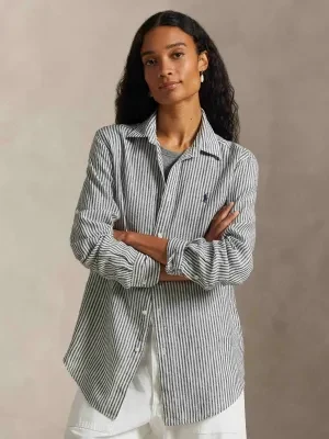 POLO RALPH LAUREN Lniana koszula | Classic fit