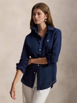 POLO RALPH LAUREN Lniana koszula | Classic fit