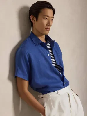 POLO RALPH LAUREN Lniana koszula | Classic fit