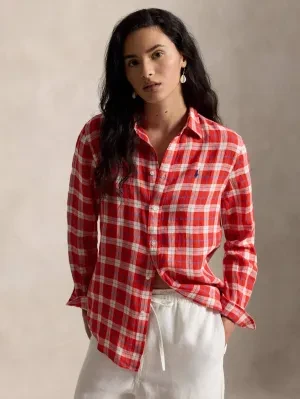 POLO RALPH LAUREN Lniana koszula | Classic fit