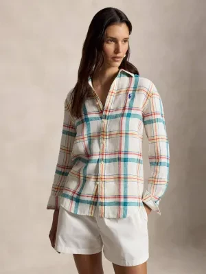 POLO RALPH LAUREN Lniana koszula | Classic fit