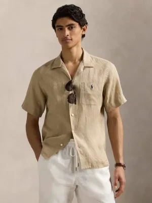 POLO RALPH LAUREN Lniana koszula | Classic fit