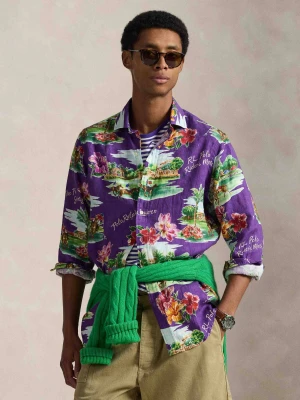 POLO RALPH LAUREN Lniana koszula | Classic fit