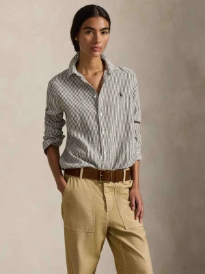 POLO RALPH LAUREN Lniana koszula | Classic fit