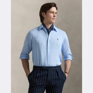 POLO RALPH LAUREN Lniana koszula | Custom fit