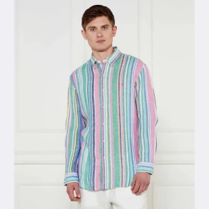 POLO RALPH LAUREN Lniana koszula | Custom fit