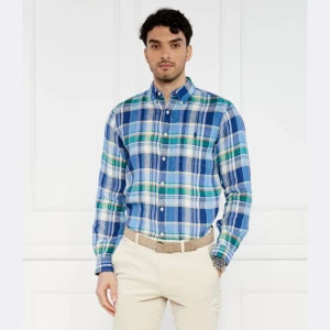POLO RALPH LAUREN Lniana koszula | Custom fit