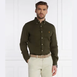 POLO RALPH LAUREN Lniana koszula | Custom fit