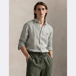 POLO RALPH LAUREN Lniana koszula | Custom fit
