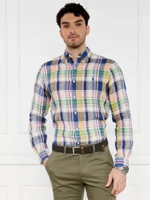POLO RALPH LAUREN Lniana koszula | Custom fit