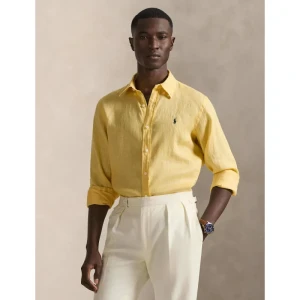 POLO RALPH LAUREN Lniana koszula | Custom fit