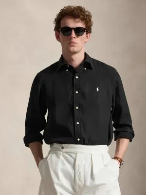 POLO RALPH LAUREN Lniana koszula | Custom fit