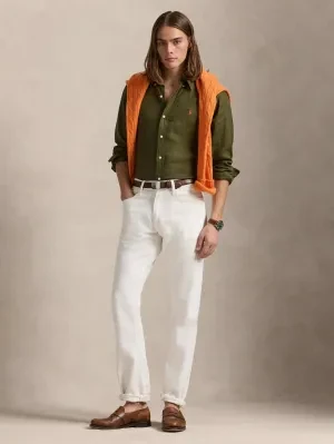 POLO RALPH LAUREN Lniana koszula | Custom fit