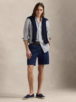 POLO RALPH LAUREN Lniana koszula | Custom fit