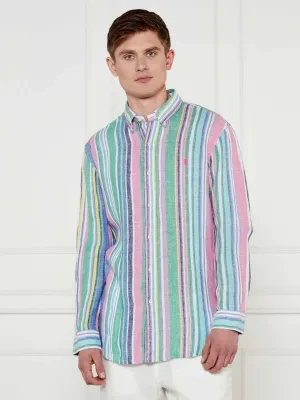 POLO RALPH LAUREN Lniana koszula | Custom fit