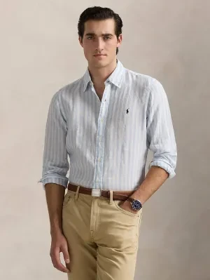 POLO RALPH LAUREN Lniana koszula | Custom fit