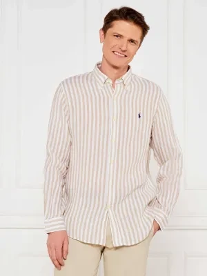 POLO RALPH LAUREN Lniana koszula | Custom fit