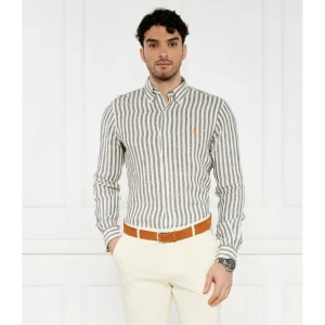 POLO RALPH LAUREN Lniana koszula | Custom fit