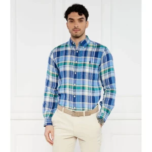 POLO RALPH LAUREN Lniana koszula | Custom fit