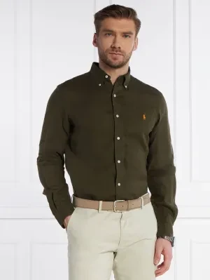 POLO RALPH LAUREN Lniana koszula | Custom fit