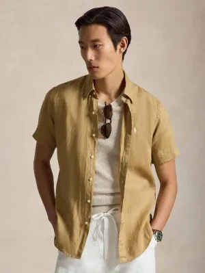 POLO RALPH LAUREN Lniana koszula | Custom fit