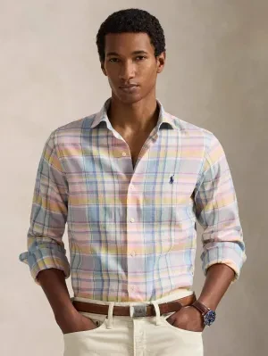 POLO RALPH LAUREN Lniana koszula | Custom fit