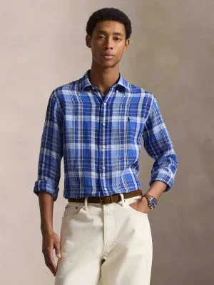 POLO RALPH LAUREN Lniana koszula | Custom fit