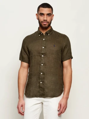 POLO RALPH LAUREN Lniana koszula | Custom fit