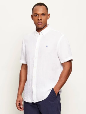 POLO RALPH LAUREN Lniana koszula | Custom fit