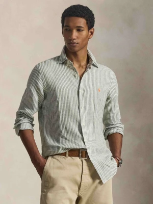 POLO RALPH LAUREN Lniana Koszula | Custom fit