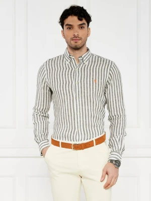 POLO RALPH LAUREN Lniana koszula | Custom fit
