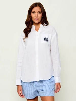 POLO RALPH LAUREN Lniana koszula | Polo Ralph Lauren x Wimbledon | Loose fit
