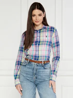POLO RALPH LAUREN Lniana koszula | Relaxed fit