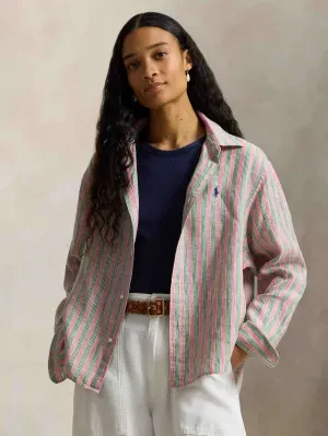 POLO RALPH LAUREN Lniana koszula | Relaxed fit