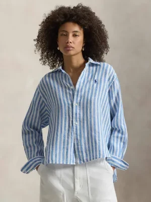 POLO RALPH LAUREN Lniana koszula | Relaxed fit