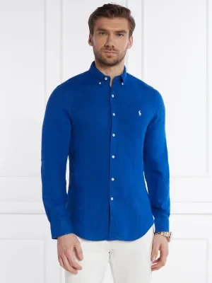 POLO RALPH LAUREN Lniana koszula | Slim Fit