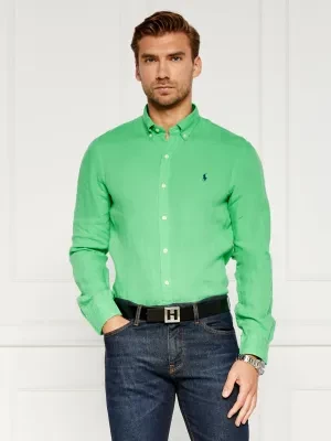 POLO RALPH LAUREN Lniana koszula | Slim Fit