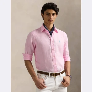 POLO RALPH LAUREN Lniana koszula | Slim Fit