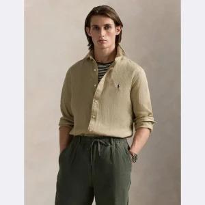 POLO RALPH LAUREN Lniana koszula | Slim Fit