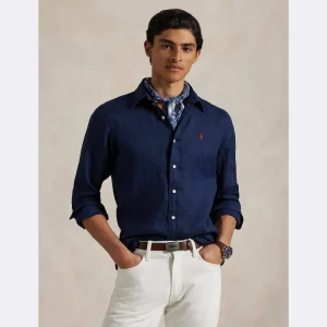 POLO RALPH LAUREN Lniana koszula | Slim Fit