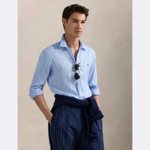 POLO RALPH LAUREN Lniana koszula | Slim Fit
