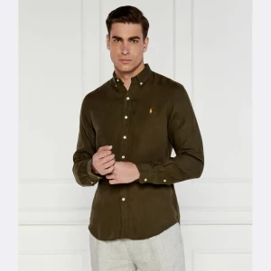 POLO RALPH LAUREN Lniana koszula | Slim Fit