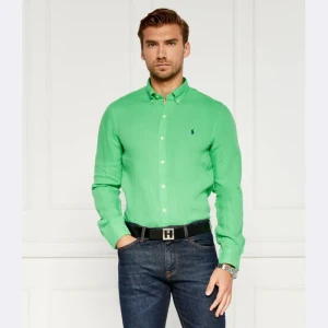 POLO RALPH LAUREN Lniana koszula | Slim Fit